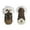 Coffee, variant on Pet Coat With Harness - Winter Jacket for With Hood and Warm Reflective Outerwear for Indoor Outdoor Use