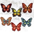 thumbnail image 5 of Summer Butterfly Decorative Wooden Clip-on Ornaments of 6 by G. Debrekht - Christmas Decor - 8090012-2C-S6, 5 of 11
