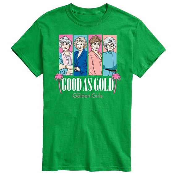 Golden Girls - Good As Gold Group Blocks - Men's Short Sleeve Graphic T-Shirt