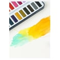 thumbnail image 3 of Yannianjz Watercolor Paint Set, Solid Metal Portable Art Supplies, Watercolor Paints in Tin Case for Painting, Sketching, Art Projects, 3 of 4
