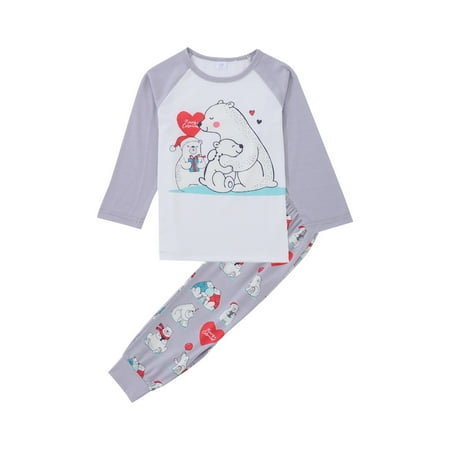 

Christmas Pajamas for Family Parent-Child Outfit Winter Fall Plaid Printed Loungewear Matching Long Sleeve Home Sleepwear Pajama Sets