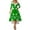 Green, variant on IWRICH Women's off Shoulder Christmas Graphic Dresses Warm Shaggy V Neck Dress Xmas Tree Snowflake High Low Cocktail Skirts 2025 Wine XL