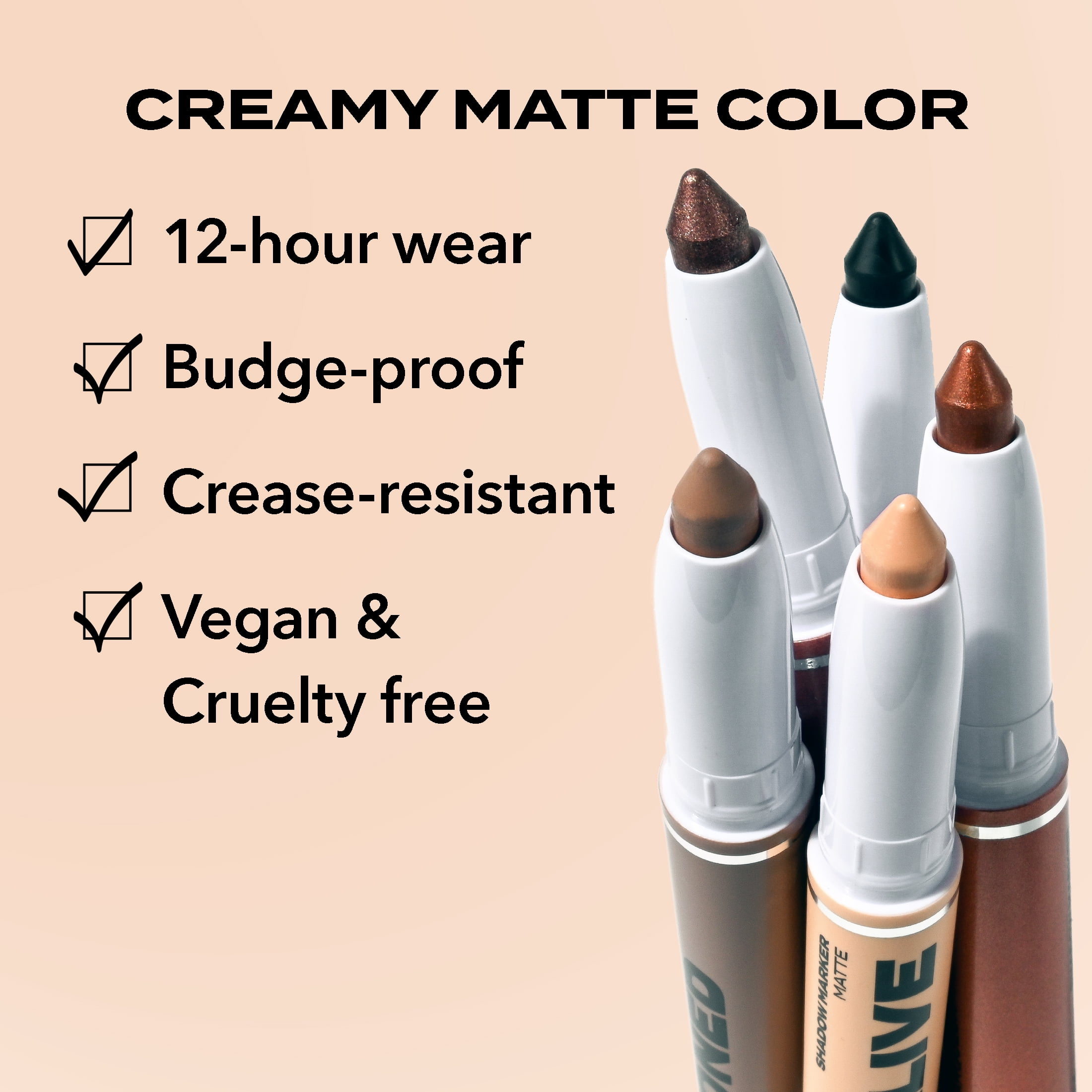 Hard Candy Eye Def Stick – Couleur crémeuse et mélangeable dans des finitions mates et chatoyantes