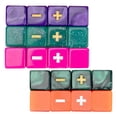 thumbnail image 2 of Dados de juego,Dados acrílicos de seis caras de 16 mm para juguetes educativos,Material didáctico para la enseñanza de las matemáticas Actividades de aprendizaje para niños pequeños,Dados, 2 of 7