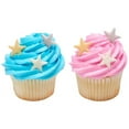 thumbnail image 4 of Shimmer Edible Stars Molded Sugar Cake/Cupcake Decorations - 12 ct, 4 of 4