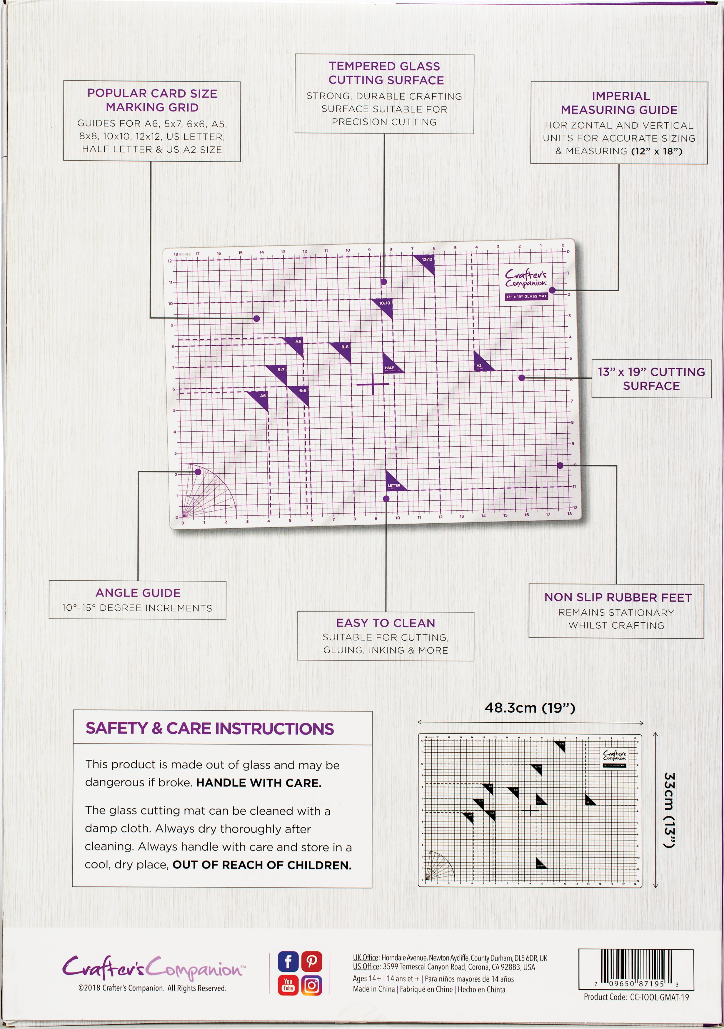 Collage Art Supplies & Gifts | A3 Green Self Healing Cutting Mat