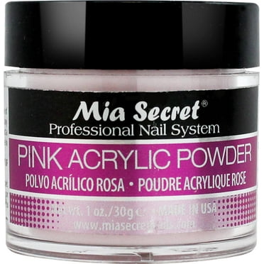 Mia Secret Professional Acrylic Nail System Pink Acrylic Powder 1 OZ