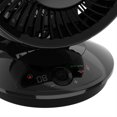 thumbnail image 4 of Lasko Whirlwind 7 po: ventilateur de table à mouvement orbital, équipé de la technologie EcoQuiet DC, oscillation à deux axes, 12 vitesses, télécommande, noir, 4 of 9