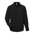 thumbnail image 4 of CORE365 CE510L Men's Ultra UVP Marina Shirt-Black-M, 4 of 6