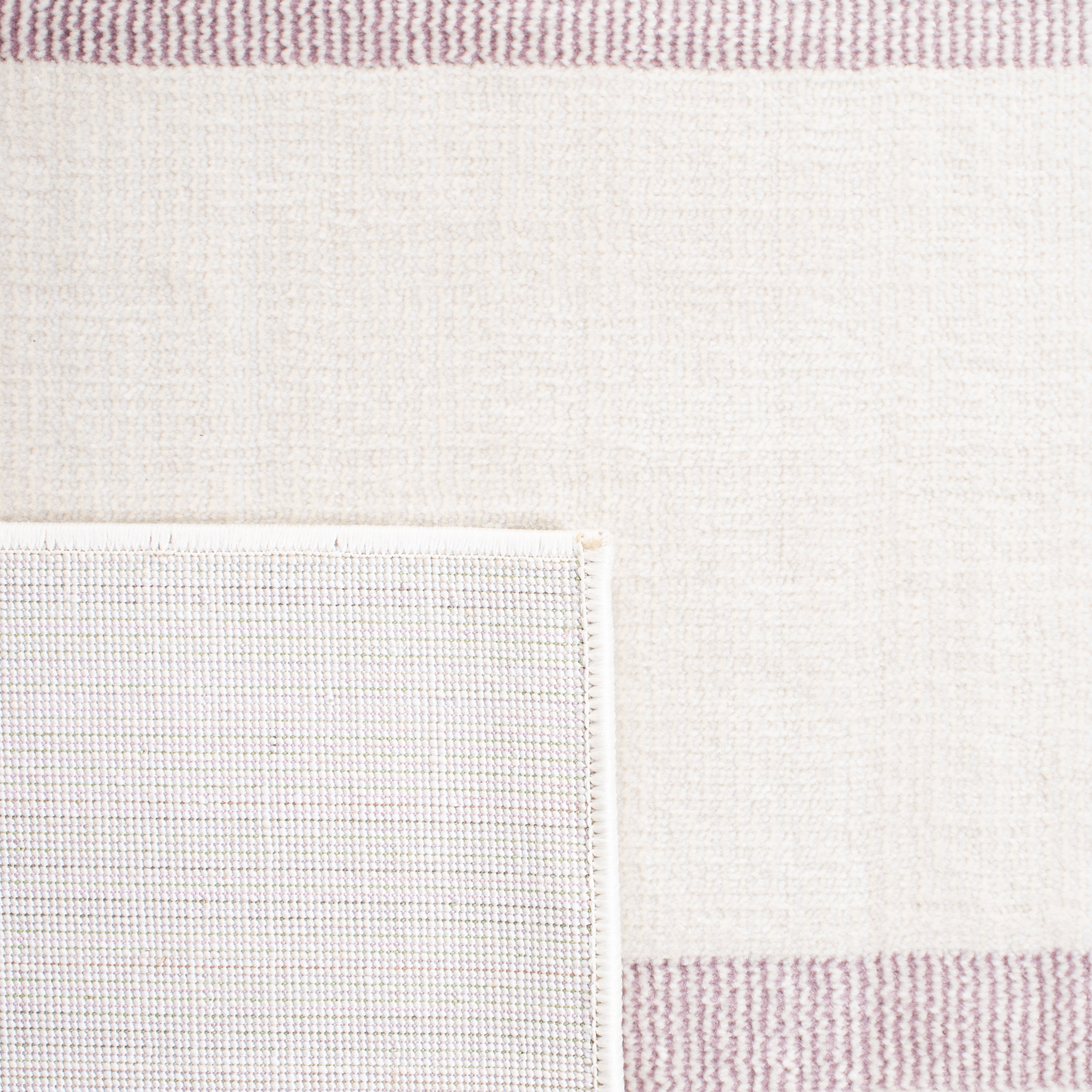SAFAVIEH Orwell Isidora Striped Area Rug, Ivory/Pink, 9' x 12'