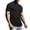 Black, variant on Leesechin Mens Fitted T Shirts , Basic V Neck T Shirts for Men