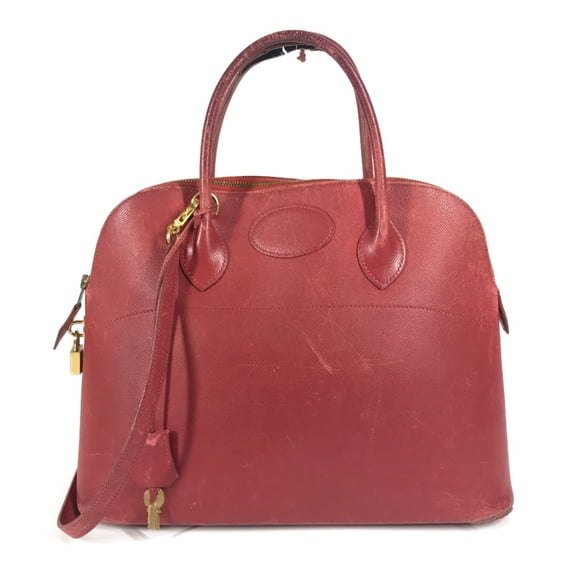 Pre-Owned HERMES Bolide 35 Crossbody Bag, 2-Way Shoulder Handbag, Couchvel, Women's,... (Fair)