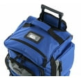 thumbnail image 2 of Olympia U.S.A. 33" 8-Pocket Wheeled Rolling Duffel Bag Water Resistant Luggage Lightweight for Travel, Royal Blue, 2 of 7