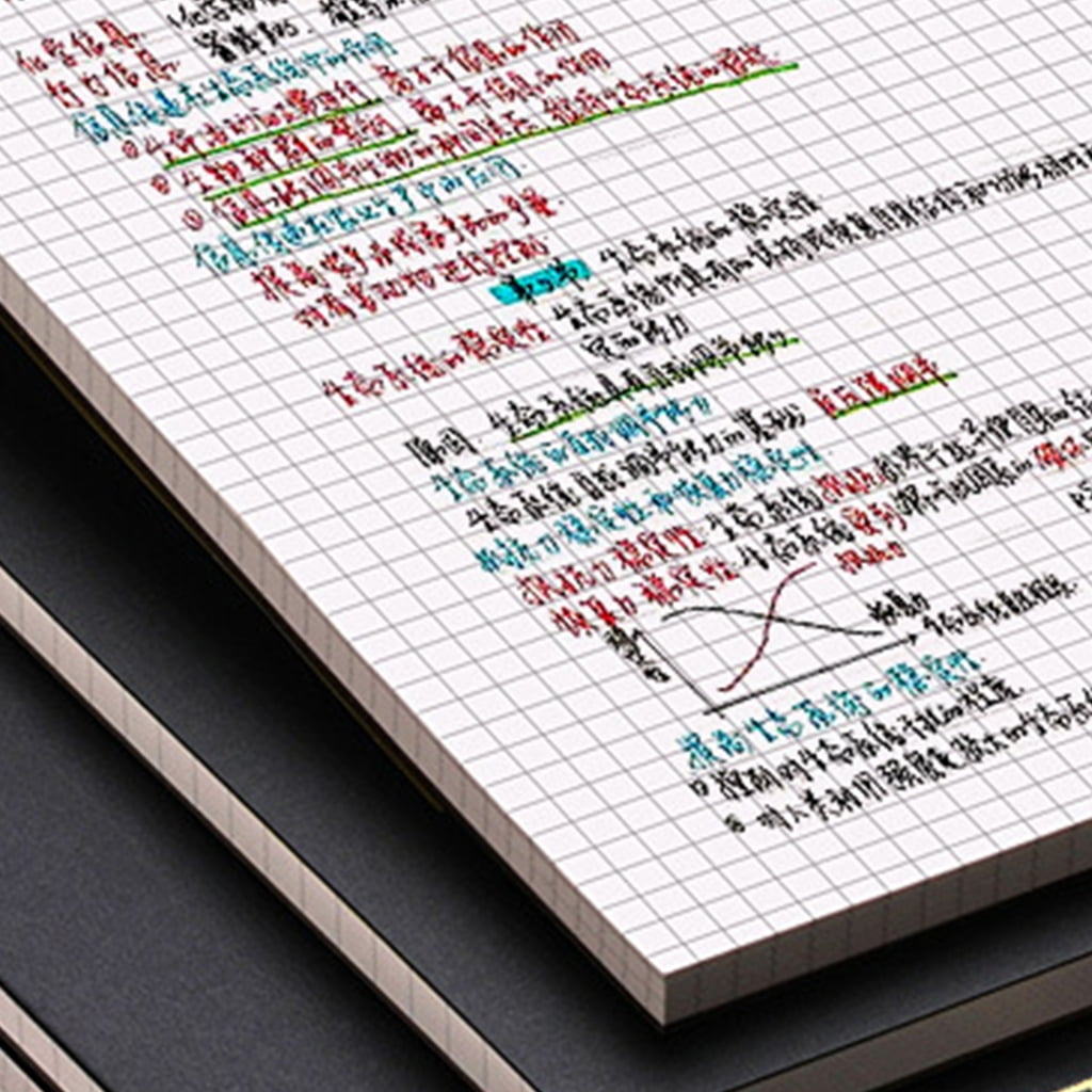 A 4 Quads Ruled Graph Paper Pad Graph Paper Notebook Math Paper Pad 80 Sheets