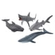 thumbnail image 3 of 4 figuras realistas de animales marinos, juguetes educativos de simulación temprana, colecciones de adornos, juguete cognitivo para niños., 3 of 9