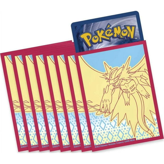 Pokemon Scarlet & Violet Roaring Moon Card Sleeves (65 Count)