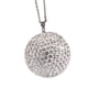 thumbnail image 1 of Bling Bling Diamond Crystal Ball Rhinestone Colgante de coche para espejo retrovisor blanco Zulema colgante de coche, 1 of 8