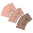 thumbnail image 4 of Tablero de práctica de maquillaje facial 3D de silicona realista para injerto de pestañas, 3 unidades, 4 of 14