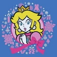 thumbnail image 2 of Men's Nintendo Christmas Princess Peach Ornate  Pull Over Hoodie, 2 of 4