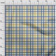 thumbnail image 2 of oneOone Organic Cotton Poplin Twill Fabric Madras Check Print Sewing Fabric BTY 42 Inch Wide, 2 of 4