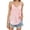 tank 96#Pink, variant on Women's Tank Tops Elegant Thin Straps Shirt Sleeveless Cropped Tops Solid Color Comfortable Camisole Versatile Holiday