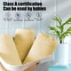 thumbnail image 5 of Juego de 2 Toallas de Baño Premium Suaves y Gruesas | Toallas Grandes de Poliéster de Secado Rápido y Superabsorbentes de 70 X 140 Cm para Baño, Gimnasio, Piscina y Spa | Gris, Amarillo y Marrón, 5 of 7