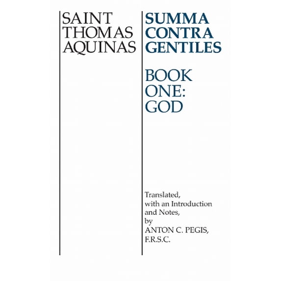 Pre-Owned Summa Contra Gentiles: Book One: God: 001 Paperback