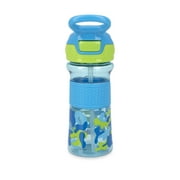 (3 pack) Nuby Thirsty Kids Flip-It Reflex Soft Spout Sippy Cup, 12 fl oz