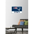 thumbnail image 2 of NFL New England Patriots - Logo 21 Wall Poster with Pushpins, 14.72" x 22.37", 2 of 3