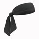 thumbnail image 2 of Sonducket Diadema deportiva de moda, bandas para el sudor traseras ajustables, accesorios de estilo atlético Multicolor de secado rápido para tenis y Accesorio para el cabello Negro, 2 of 6