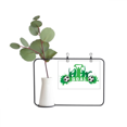 thumbnail image 1 of Win Soccer Football Sports Metal Picture Frame Cerac Vase Decor, 1 of 3