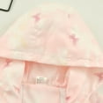 thumbnail image 6 of Kiijoy Toddler Girls Windbreaker Jacket Butterfly Print Zip Up Hooded Raincoat, Sizes 3-4, 6 of 8