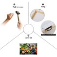 thumbnail image 5 of Kitchen Canvas Wall Art Vegetable Ingredients Picture Dining Room Canvas Painting for Home Wall Decor, Vegetable Framed Artwork for Kitchen Restaurant Wall Decoration Ready to Hang (12" Hx18 W), 5 of 6