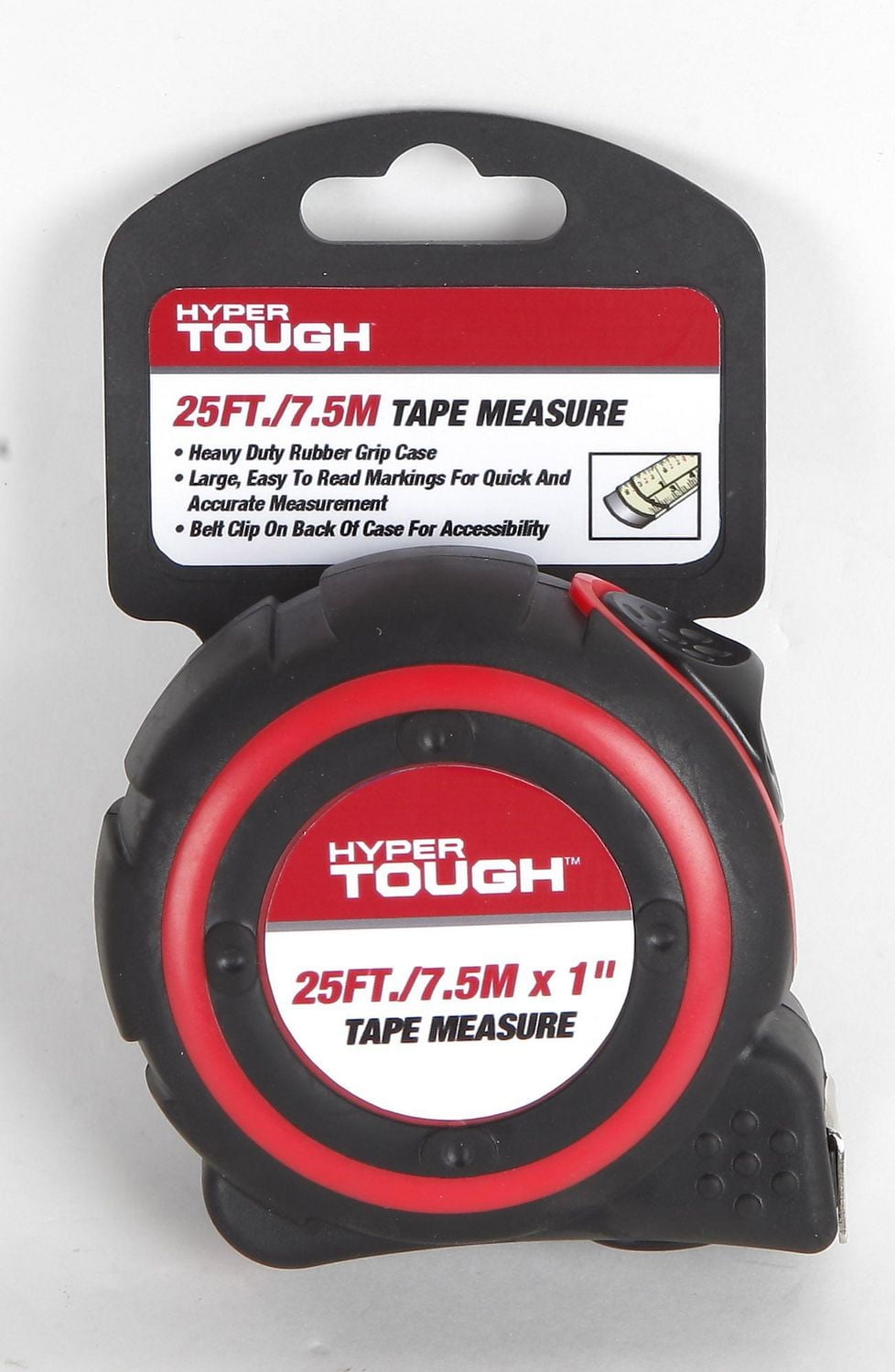 hyper Tough Ruban à mesurer 25 pieds 7,5 m