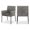 Gray and Black, variant on Pemberly Row Contemporary Mint Chenille Fabric Dining Chair (Set of 2)