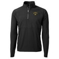 thumbnail image 2 of Men's Cutter & Buck Black Seattle Mariners City Connect Adapt Eco Knit Hybrid Recycled Quarter-Zip Pullover Top, 2 of 3