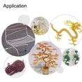 thumbnail image 2 of 10Colors 650 Feet Aluminum Wire 12 15 18 20 Gauge Bendable Metal Craft Wire Flexible Sculpting Beading Wire for DIY Wrapped Jewelry Manual Arts Making Rainbow Projects, 2 of 9
