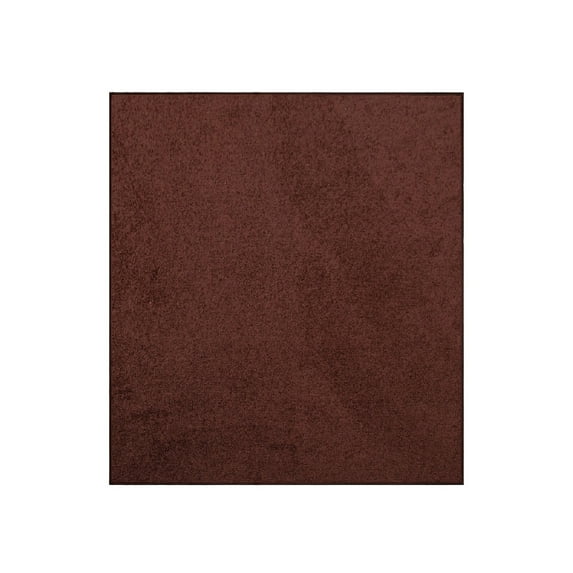 Furnish My Place DC Custom Rug - 12 ft. x 12 ft., Square, Chocolate, Indoor Rug for Bedrooms, Hallways, Living Rooms