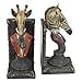 thumbnail image 3 of Design Toscano Serengeti Soiree Giraffe and Zebra Book End Statues, 8 Inch, Set of Two, Full Color, 3 of 4