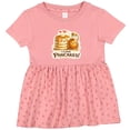 thumbnail image 3 of Inktastic I Love Pancakes Cute Breakfast Art Girls Baby Dress, 3 of 5