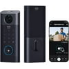 eufy S330 Video Smart Lock Wi-Fi Camera Doorbell Fingerprint Keyless Entry Door Lock