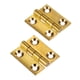 thumbnail image 5 of 2 unids bisague con gabinete decorativo de latón 1 / 1.5 / 2 / 2.5 pulgadas puerta bisagras de de madera accesorios de muebles de bisagra con tornillos, 5 of 6