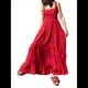 thumbnail image 1 of Vestido Bohemio de Verano para Mujer, Bordado, Sin Mangas, Fruncido, Holgado, para Playa y Vacaciones Rojo XL, 1 of 8