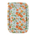 thumbnail image 2 of Cook with Color 12-Piece Rectangular BPA-Free Food Storage Container Set with Printed Lids, Orange, 2 of 5