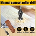 thumbnail image 2 of Hand Auger Wood Drill Portable Manual Auger Drill 10inch Scotch Eye Hand Wood Auger Drill Bit Manual Hole Maker Professional Outdoor Survival Gear for Camping Hiking, 2 of 10