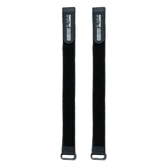 Visland 2 Pcs Multipurpose Storage Strap with Metal Buckle Heavy Duty Fastener Tape Band Length Adjustable Outdoor Camping Backpacking Lashing Strap