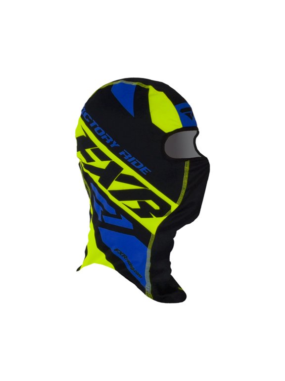Adult Black/Hi-Vis/Blue Boost Balaclava Snowmobile 2020
