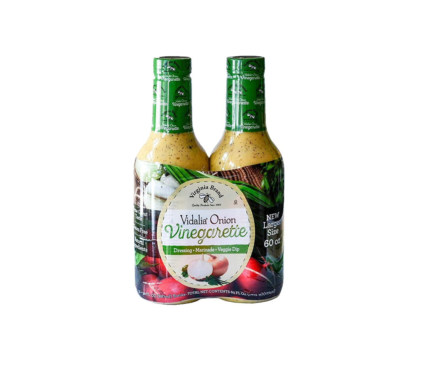 Virginia Brand Vidalia Onion Vinaigrette (30 oz. ea., 2 pk.)