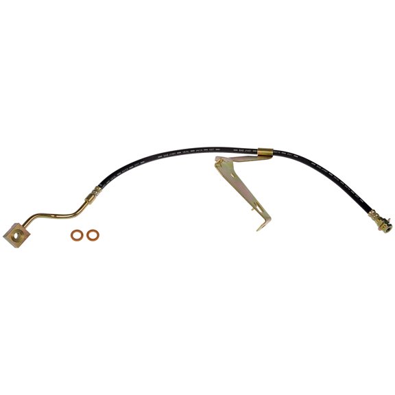 Dorman H382710 Front Passenger Side Brake Hydraulic Hose for Specific Ford Models