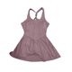 thumbnail image 5 of 2025 Vestido de tenis para mujer con pantalones cortos - Conjunto deportivo sin mangas, con cuello cuadrado y plisado, para hacer ejercicio, 5 of 5
